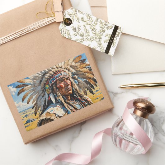 WARRIOREN 12 RECHTECKIGER AUFKLEBER (Schenken)