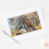 WARRIOREN 12 RECHTECKIGER AUFKLEBER (Umschlag)