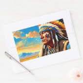 WARRIOREN 6 RECHTECKIGER AUFKLEBER (Umschlag)