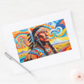 WARRIOREN 7 RECHTECKIGER AUFKLEBER (Umschlag)