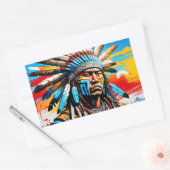 WARRIOREN 8 RECHTECKIGER AUFKLEBER (Umschlag)