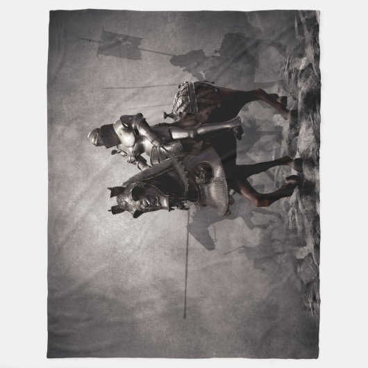 WARRIORKNIGHEIT FLEECEDECKE (Vorderseite)