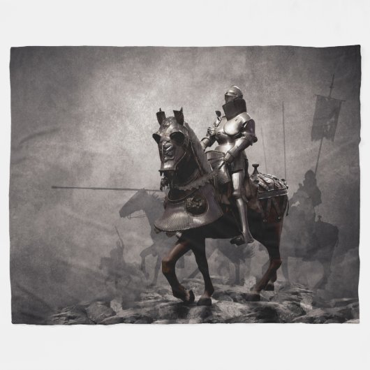 WARRIORKNIGHEIT FLEECEDECKE (Vorderseite (Horizontal))