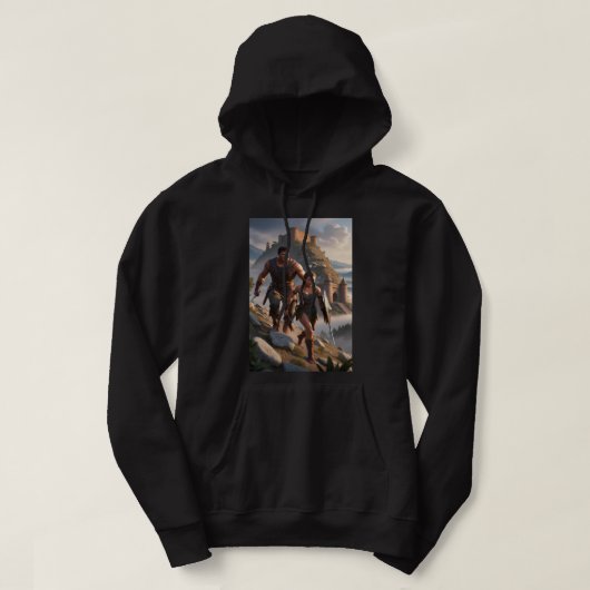 Warrior's Ascent Hooded Sweatshirt (Design vorne)