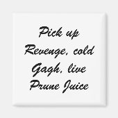 Warriors Einkaufsliste Magnet (Vorne)