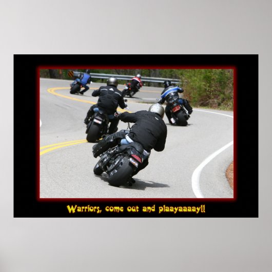 Warriors, komm raus und plaayaay!! poster (Vorne)