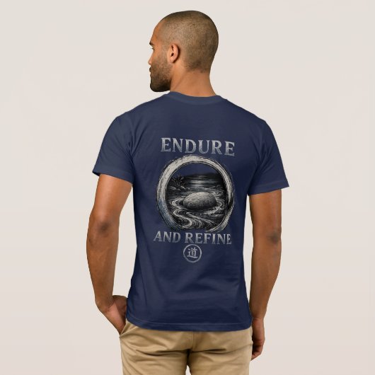 Warrior's Path Endure and Refine T-Shirt (Schwarz voll)