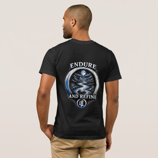 Warrior's Path Endure and Refine T-Shirt (Schwarz voll)