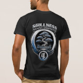 Warrior's Path Stillness Shapes Strength T-Shirt (Rückseite)