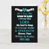 Warrior's Prayer...TN Karte (Gelbe Blume)