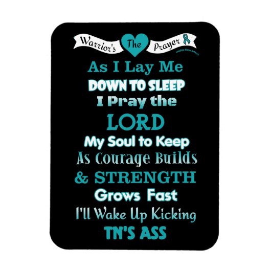 Warrior's Prayer...TN Magnet (Vertikal)