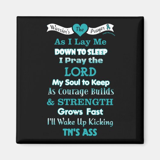 Warrior's Prayer...TN Magnet (Vorne)