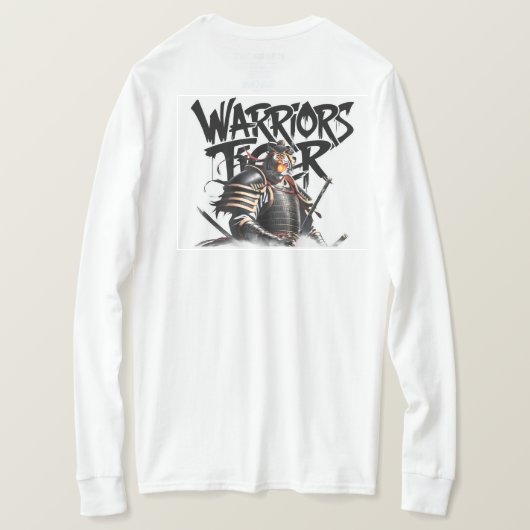 Warriors Tiger T-Shirt (Design Rückseite)