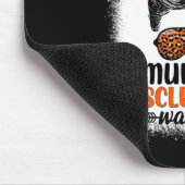Warriy Messy Bun - Multiple Sklerose Awareness Mousepad (Ecke)