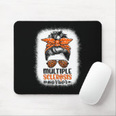 Warriy Messy Bun - Multiple Sklerose Awareness Mousepad (Mit Mouse)