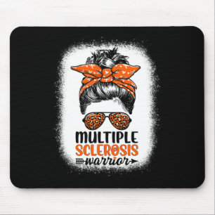 Warriy Messy Bun - Multiple Sklerose Awareness Mousepad