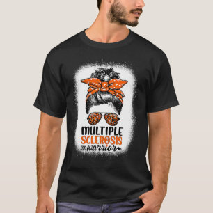 Warriy Messy Bun - Multiple Sklerose Awareness T-Shirt