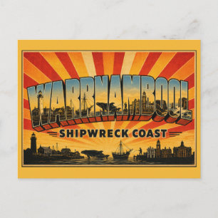 Warrnambool Victoria Walfangort Postkarte