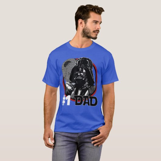 Wars Fathers Day Darth 1 Dad T-Shirt (Vorne ganz)