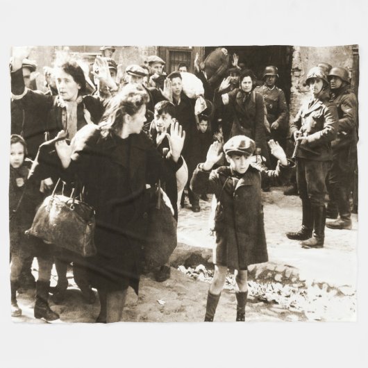 WARSAW GHETTOS FLEECEDECKE (Vorderseite (Horizontal))