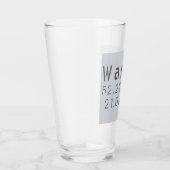 Warsaw Latitude Longitude Glas (Rechts)