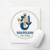 Warsaw Poland Europe Mousepad (Mit Mouse)