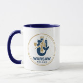 Warsaw Poland Europe Tasse (Links)
