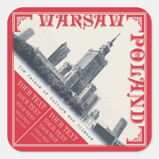Warsaw sticker (Vorderseite)