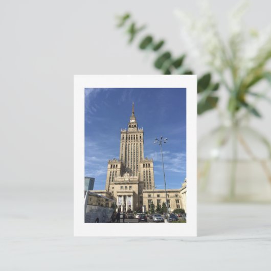 WARSAW TOWER POSTKARTE (Stehend Vorderseite)