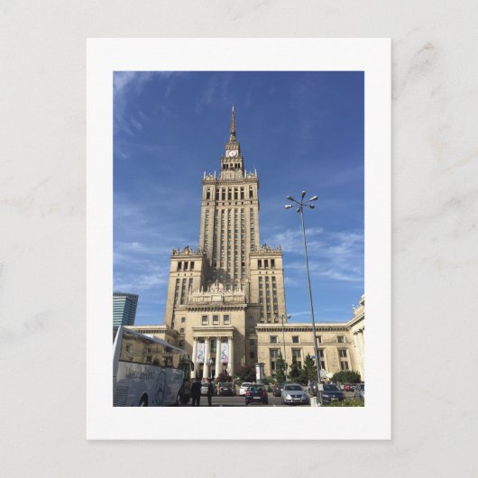 WARSAW TOWER POSTKARTE (Vorderseite)