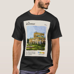 Warsaw Watercolor Travel T-Shirt