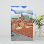 Warschau-Altstadt Briefpapier (Stehend Vorderseite)