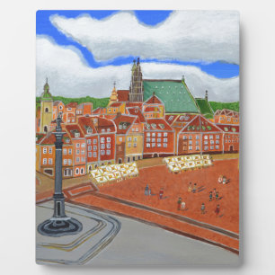 Warschau-Altstadt Fotoplatte