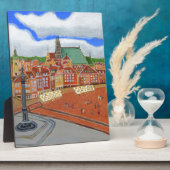 Warschau-Altstadt Fotoplatte (Seite)