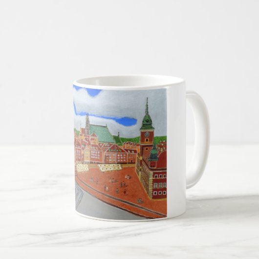 Warschau-Altstadt Kaffeetasse (VorderseiteRechts)
