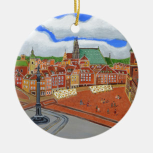 Warschau-Altstadt Keramik Ornament