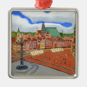 Warschau-Altstadt Ornament Aus Metall