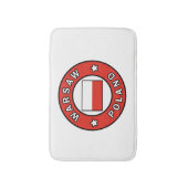 Warschau Badematte (Vorderseite Vertikal)