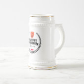 Warschau Bierglas (VorderseiteRechts)