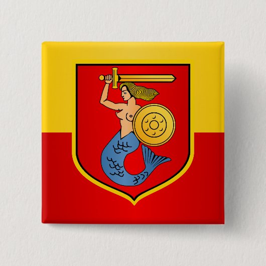 Warschau Button (Vorderseite)