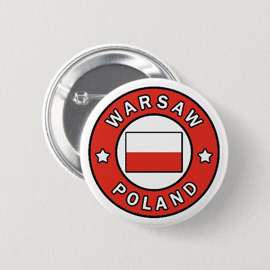 Warschau Button (Vorne & Hinten)
