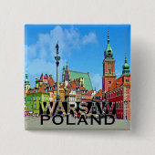Warschau Button (Vorderseite)
