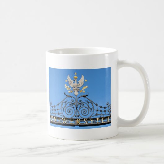 Warschau-HochschulWappen Kaffeetasse (Rechts)