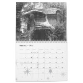 Warschau in Schwarzweiss Kalender (Feb 2027)