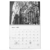 Warschau in Schwarzweiss Kalender (Mär 2027)