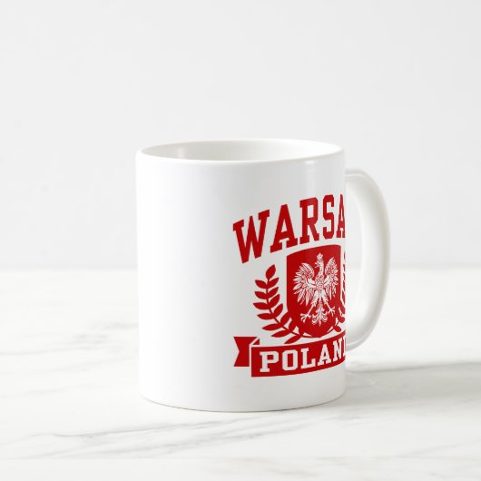 Warschau Kaffeetasse (VorderseiteRechts)