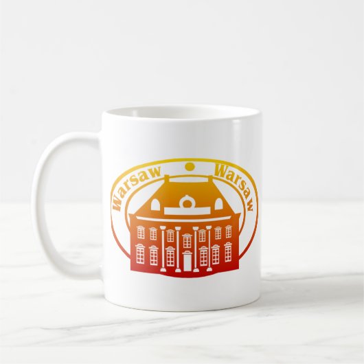 Warschau Kaffeetasse (Links)