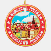 Warschau Keramik Ornament (Hinten)