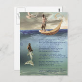 Warschau - Liebe und Langzeit Postkarte (Vorne/Hinten)