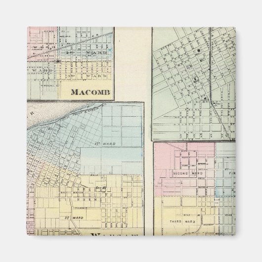 Warschau, Macomb, Marshall, Kanton Magnet (Vorne)